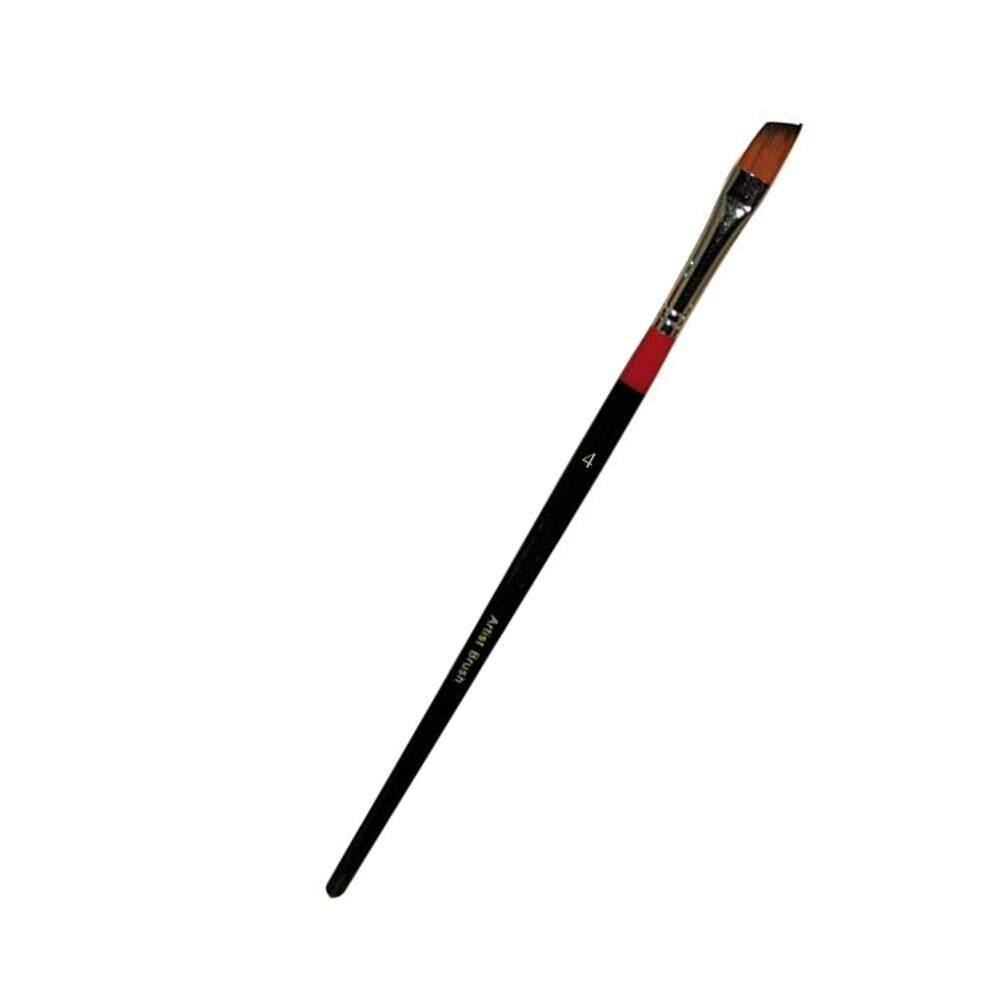Art Desing Yan Kesik Stroke Boya Fırçası Seri 986A N:4