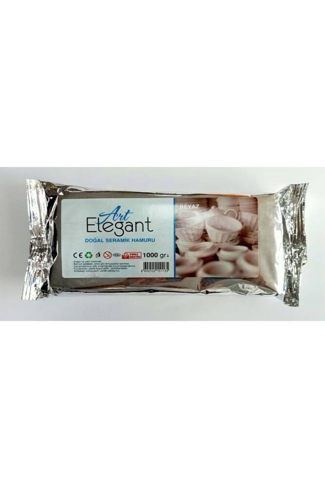 Art Elegant Seramik Hamuru Beyaz 1 Kg