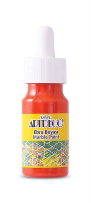 Artdeco 16B-03 Ebru Boyası 30 ml Turuncu