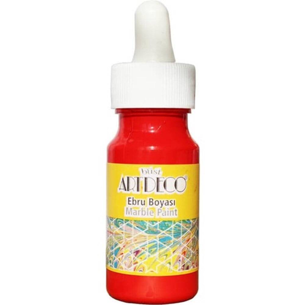 Artdeco 16B-05 Ebru Boyası 30 ml Kırmızı