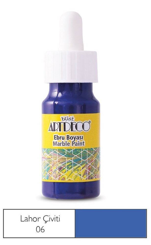 Artdeco 16B-06 Ebru Boyası 30 ml Lahor Çiviti