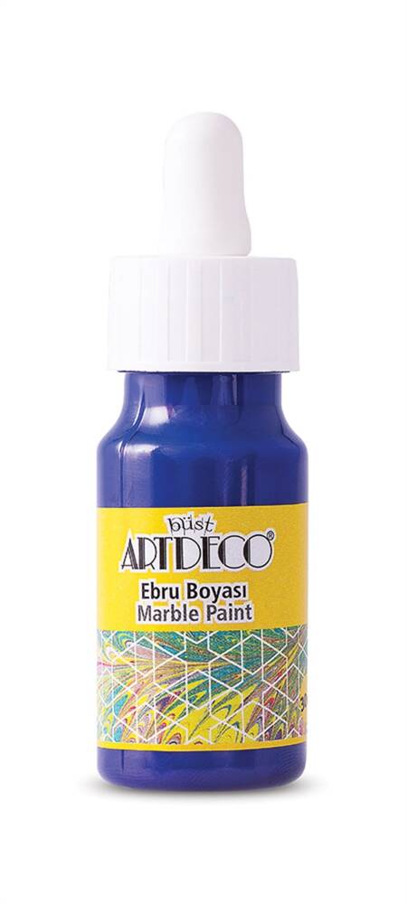 Artdeco 16B-10 Ebru Boyası 30 ml Mavi