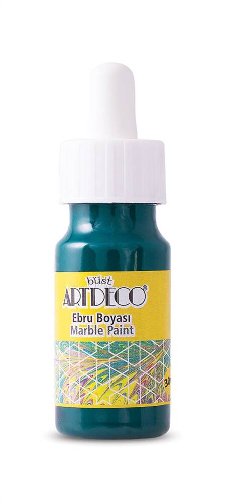 Artdeco 16B-13 Ebru Boyası 30 ml Yeşil