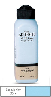 Artdeco Akrilik Boya 140 ml 3014 Boncuk Mavi
