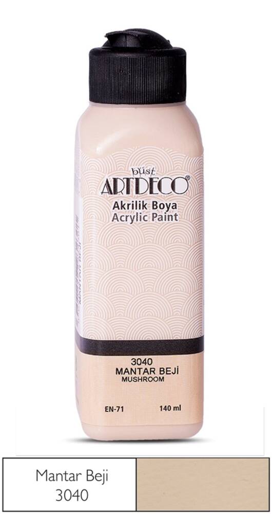 Artdeco Akrilik Boya 140 ml 3040 Mantar Beji