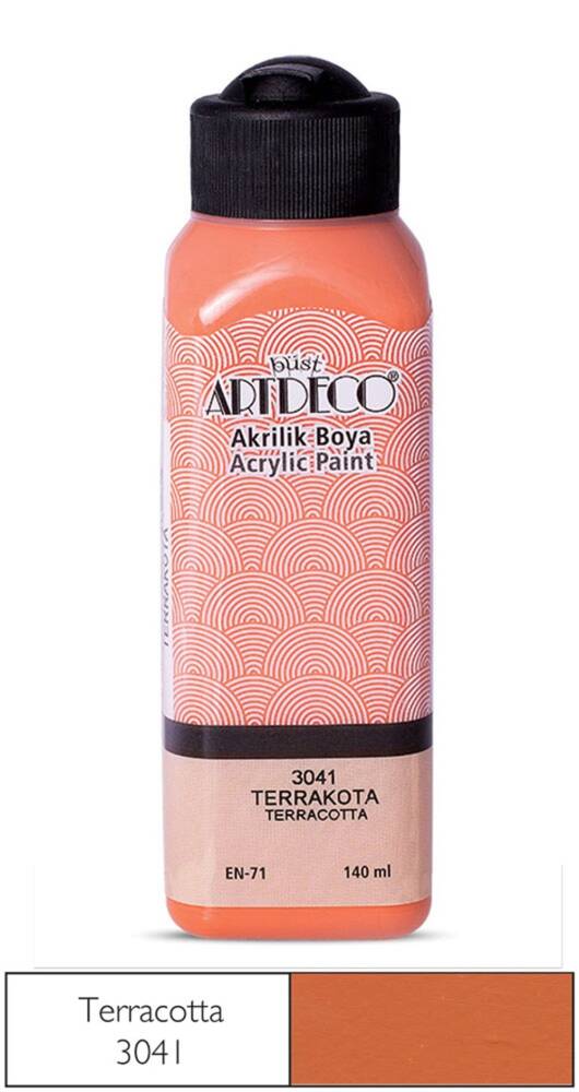 Artdeco Akrilik Boya 140 ml 3041 Terrakota