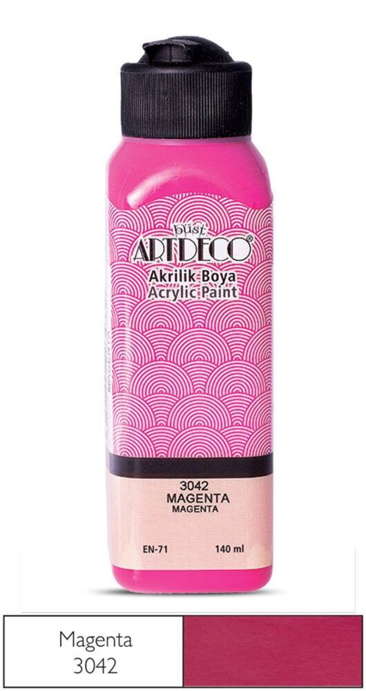 Artdeco Akrilik Boya 140 ml 3042 Magenta