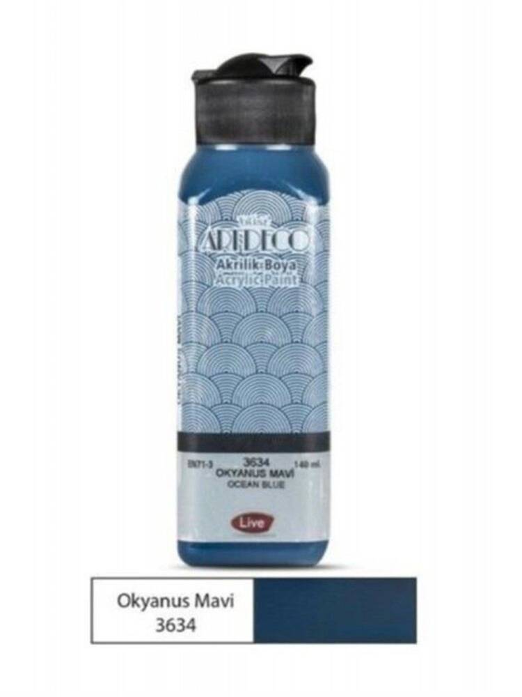 Artdeco Akrilik Boya 140 ml 3634 Okyanus Mavi