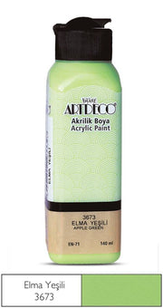 Artdeco Akrilik Boya 140 ml 3673 Elma Yeşili