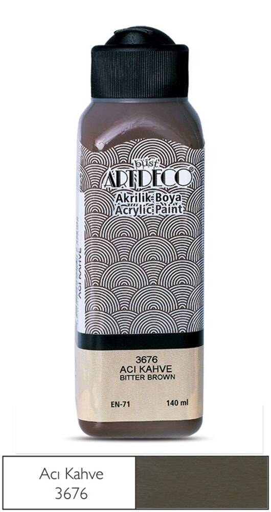 Artdeco Akrilik Boya 140 ml 3676 Acı Kahve