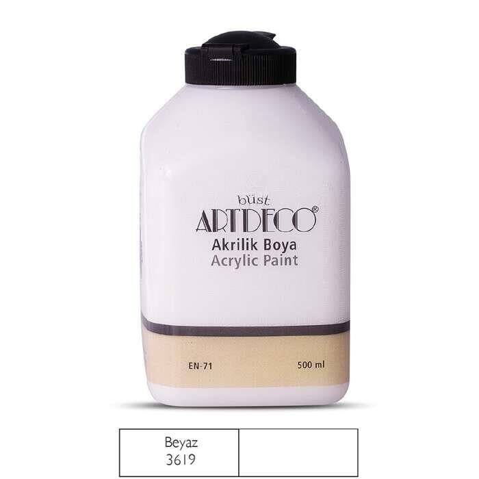 Artdeco Akrilik Boya Beyaz 500 ml 3619