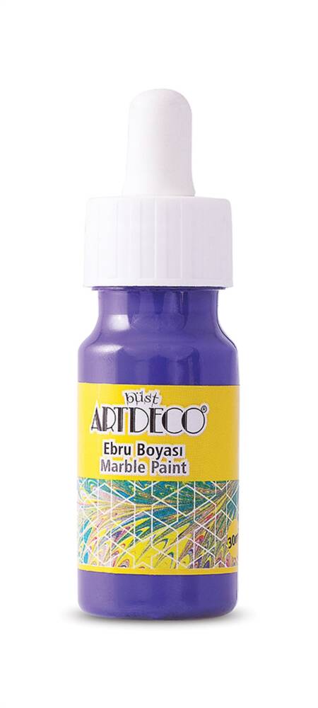 Artdeco Ebru Boyası 30 ml 60 Lila