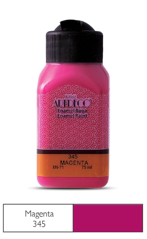 Artdeco Enamel Boya 75 ml 345 Magenta