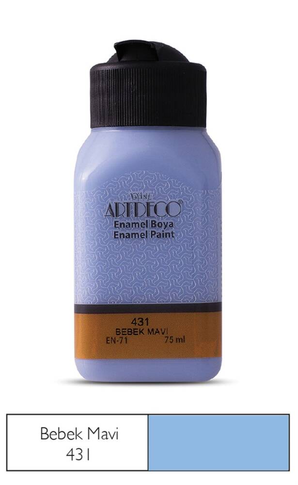 Artdeco Enamel Boya 75 ml 431 Bebek Mavi