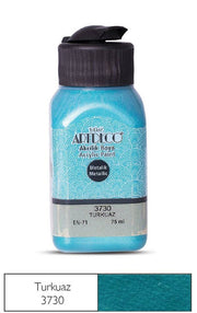 Artdeco Metalik Akrilik Boya 75 ml 3730 Turkuaz