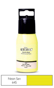 Artdeco Neon Boyutlu Boya 60ml N.Sarı 645
