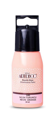 Artdeco Neon Boyutlu Boya 60ml N.Turuncu 646