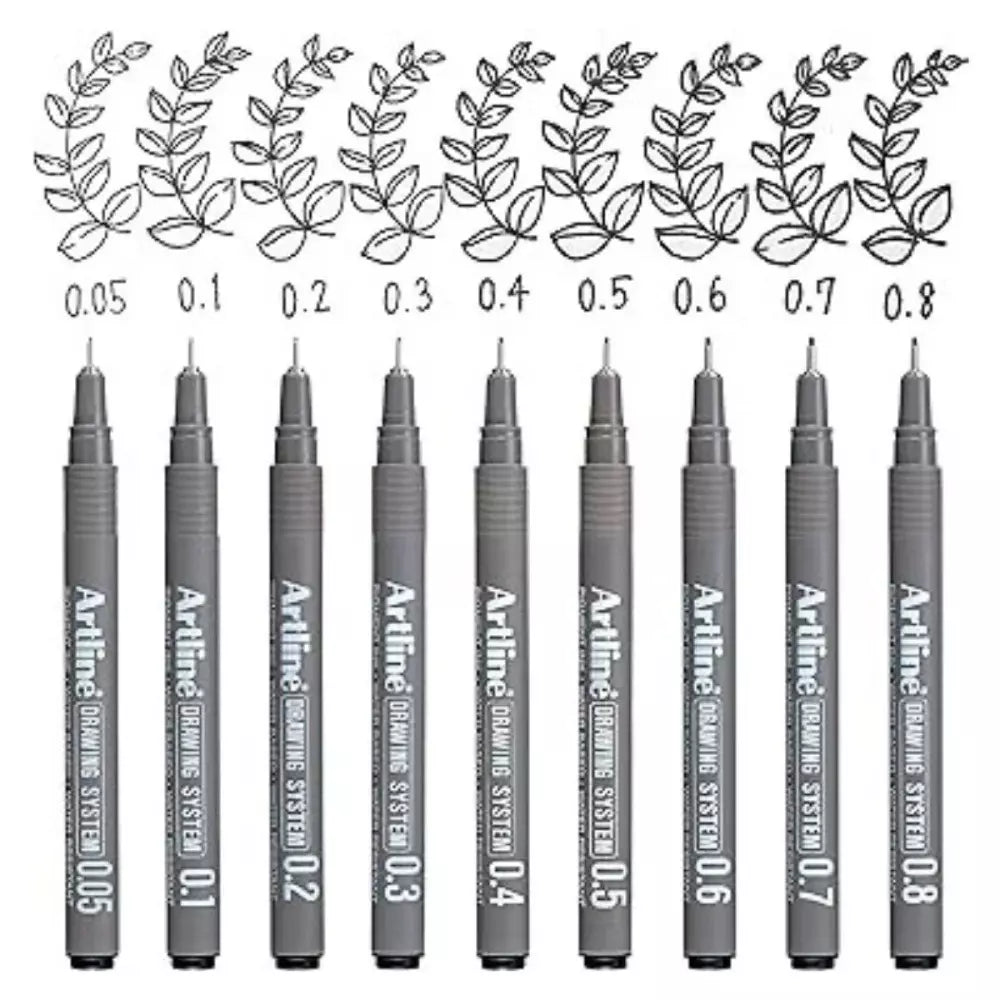 Artline Çizim Kalemi 0.2 mm Gri