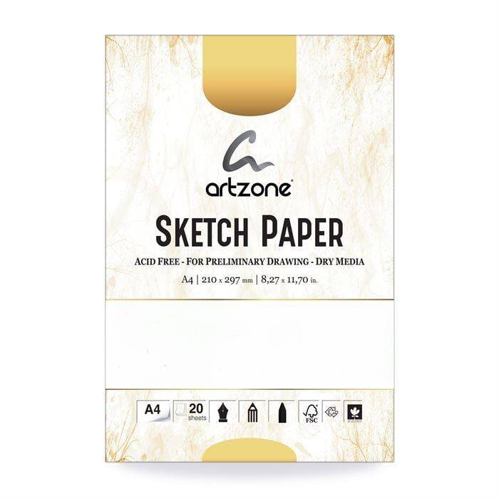 Artzone A4 Aydınger Kağıdı 90 Gram 20 Yaprak