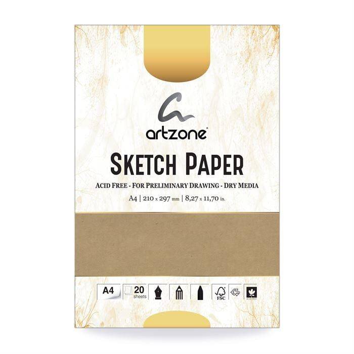 Artzone A4 Kraft Kağıdı 70 Gram 20 Yaprak