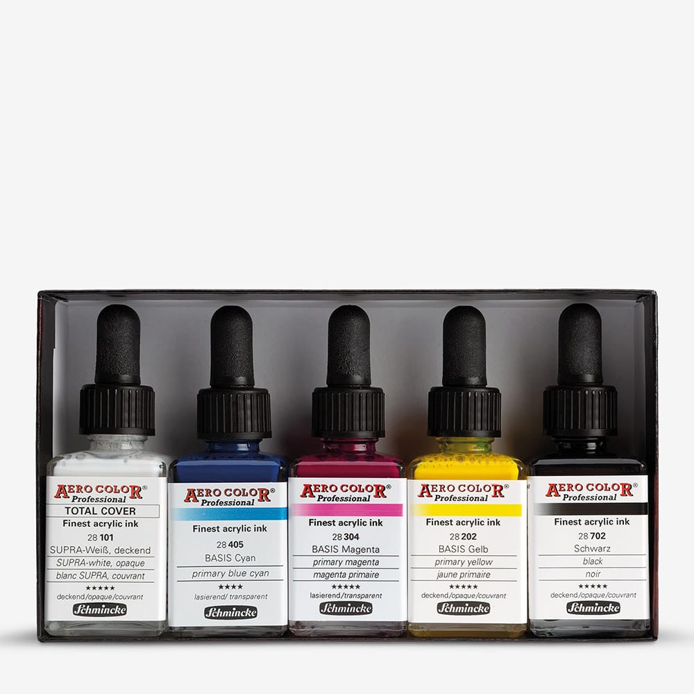 Schmincke Aerocolor Professional Set 5 x 28 ml