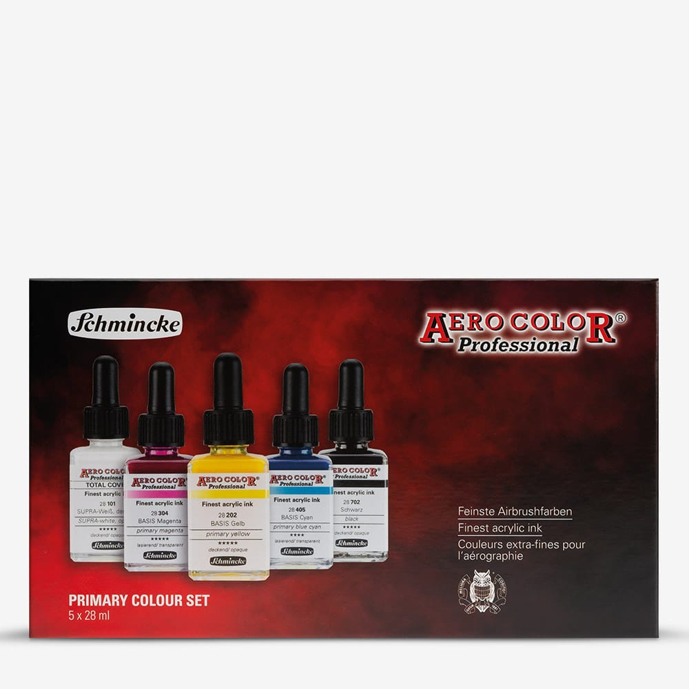 Schmincke Aerocolor Professional Set 5 x 28 ml
