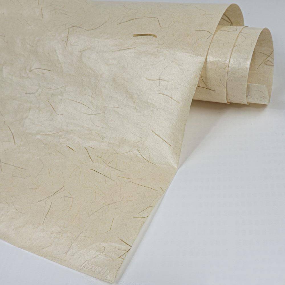 Awagami Ahar Japanese Paper 97X64 cm Nature Straw 48 gr