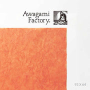 Awagami Japon Kağıdı Unryu No-51 Dark Orange 25 gr 93x64 cm