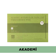 Baohong Suluboya Defteri Akademi %100 Pamuk 300 gr 15x21 cm 20 Yaprak Cold Press