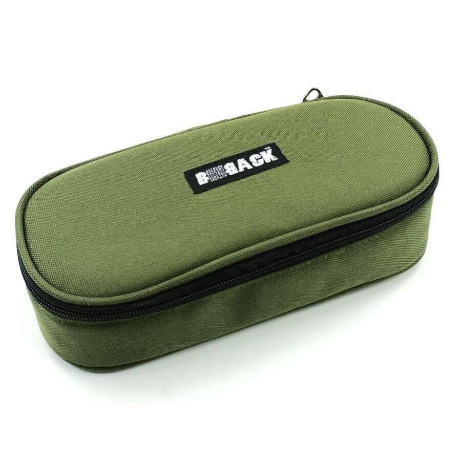 Bback Kumaş Oval Kalem Kutusu Haki Yeşil Kod: 319