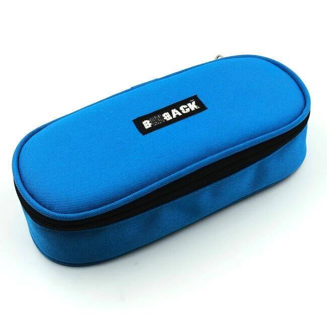Bback Kumaş Oval Kalem Kutusu Mavi Kod: 317