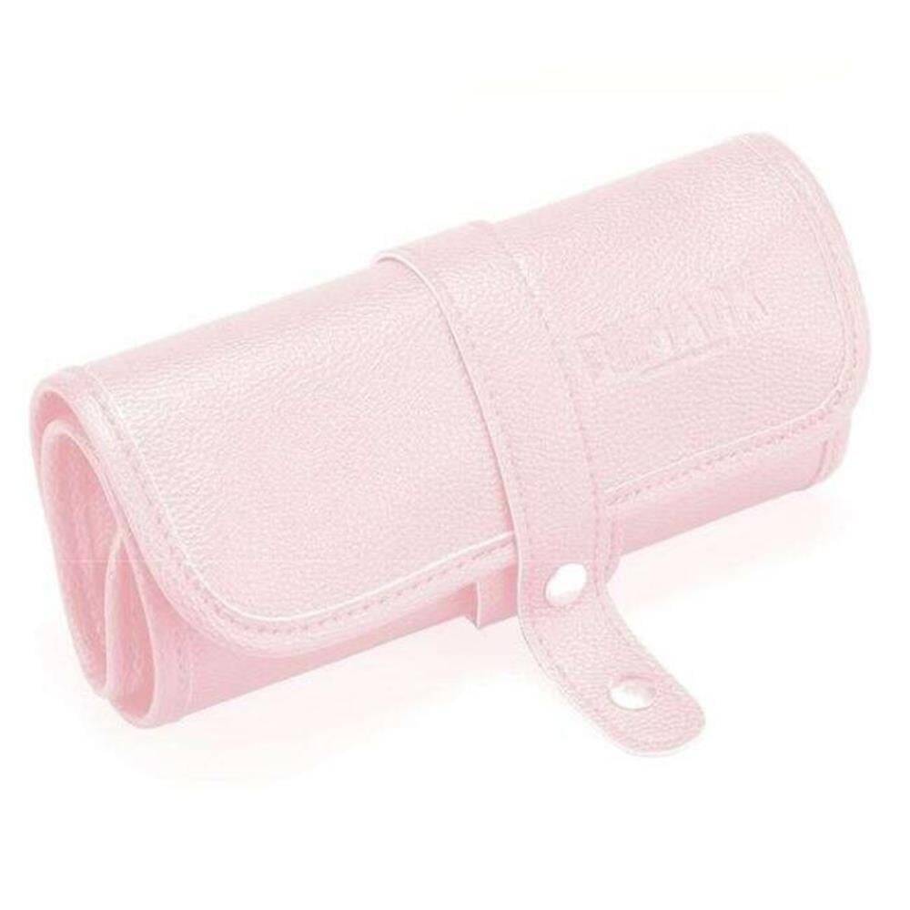 Bback Suni Deri Rulo  Kalemlik 36 Bölmeli Pudra Pembe 606