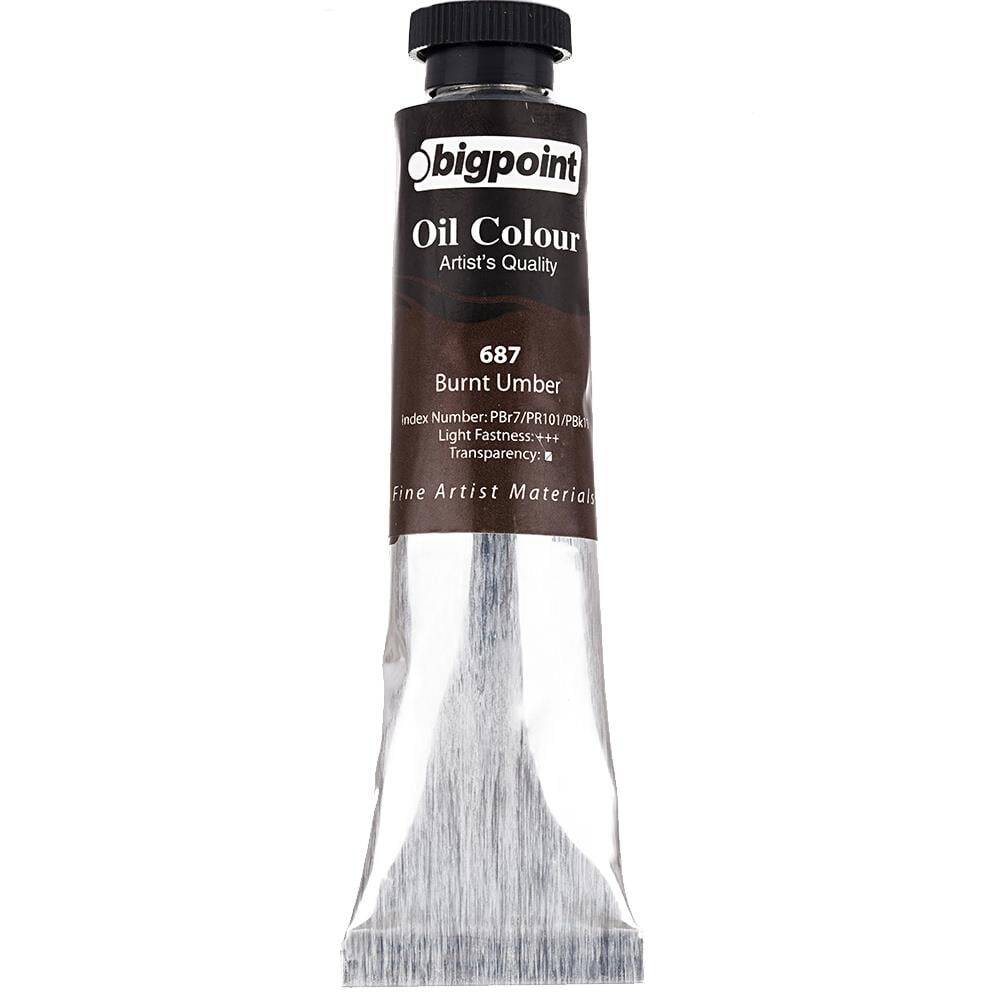 Bigpoint Yağlı Boya 200 ml Burnt Umber