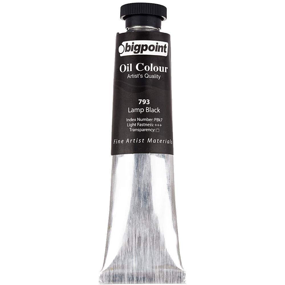 Bigpoint Yağlı Boya 200 ml Lamp Black