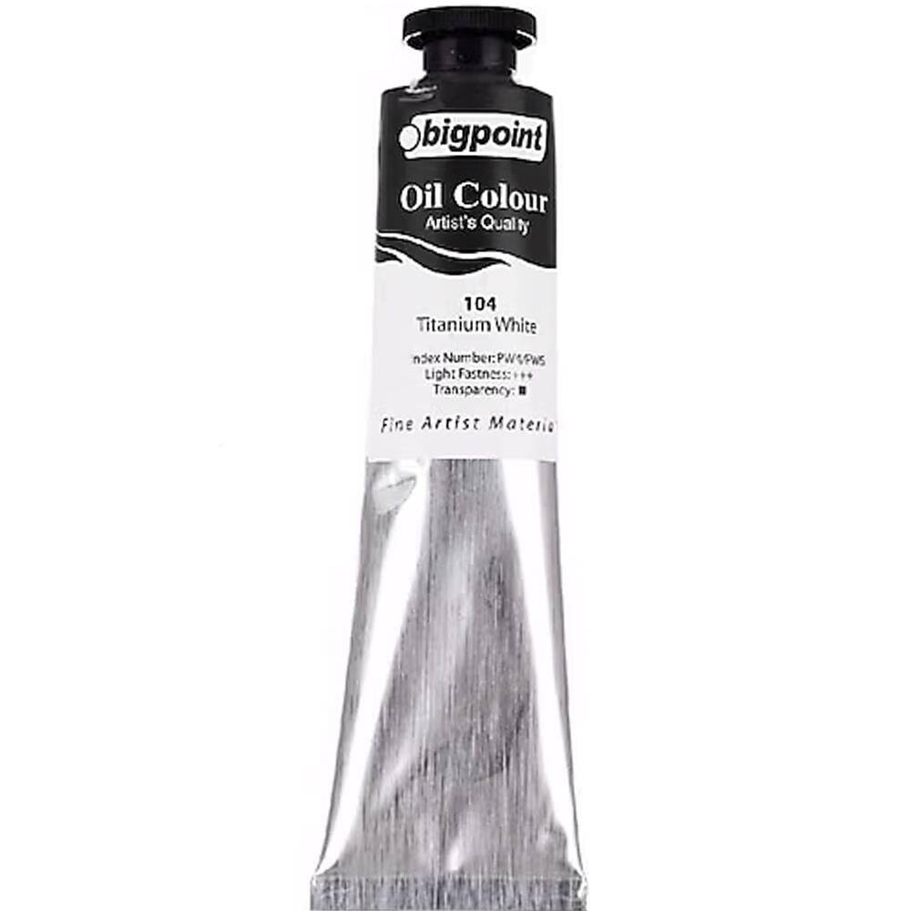 Bigpoint Yağlı Boya 200 ml Titanium White