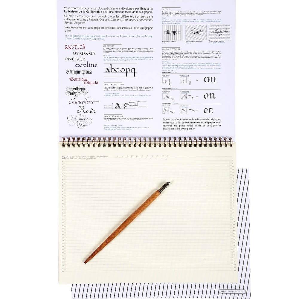Brause Calligrahy Practice Pad 85 gr 42x31,8 cm 50 Yaprak