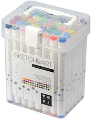 Bruno Visconti Twin Marker Sketch Art 48 Renk