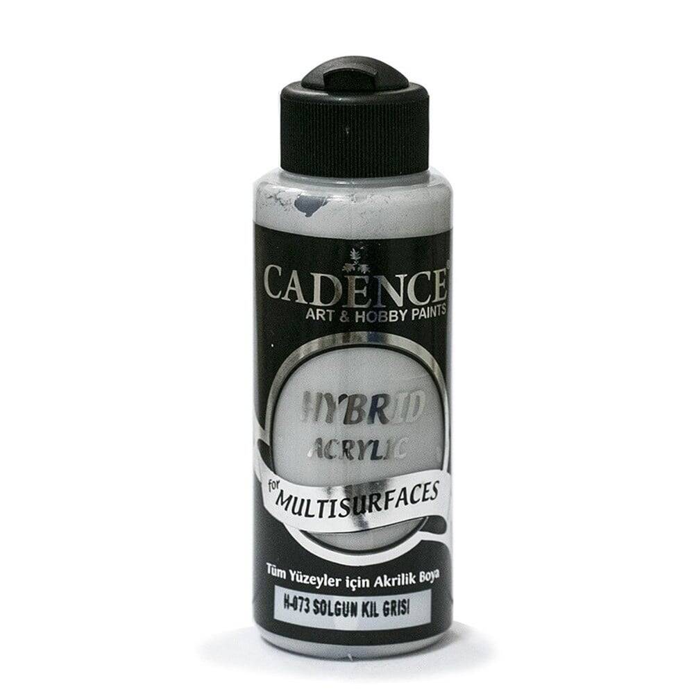 Cadence Akrilik Boya 120ml H-073 Solgun Kil Grisi