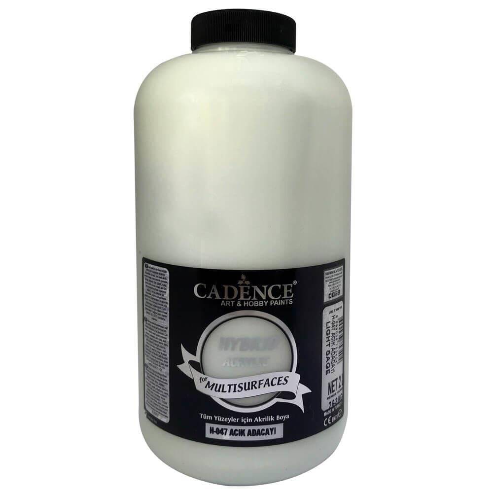 Cadence Akrilik Boya 2 Litre H-047 Açık Adaçayı
