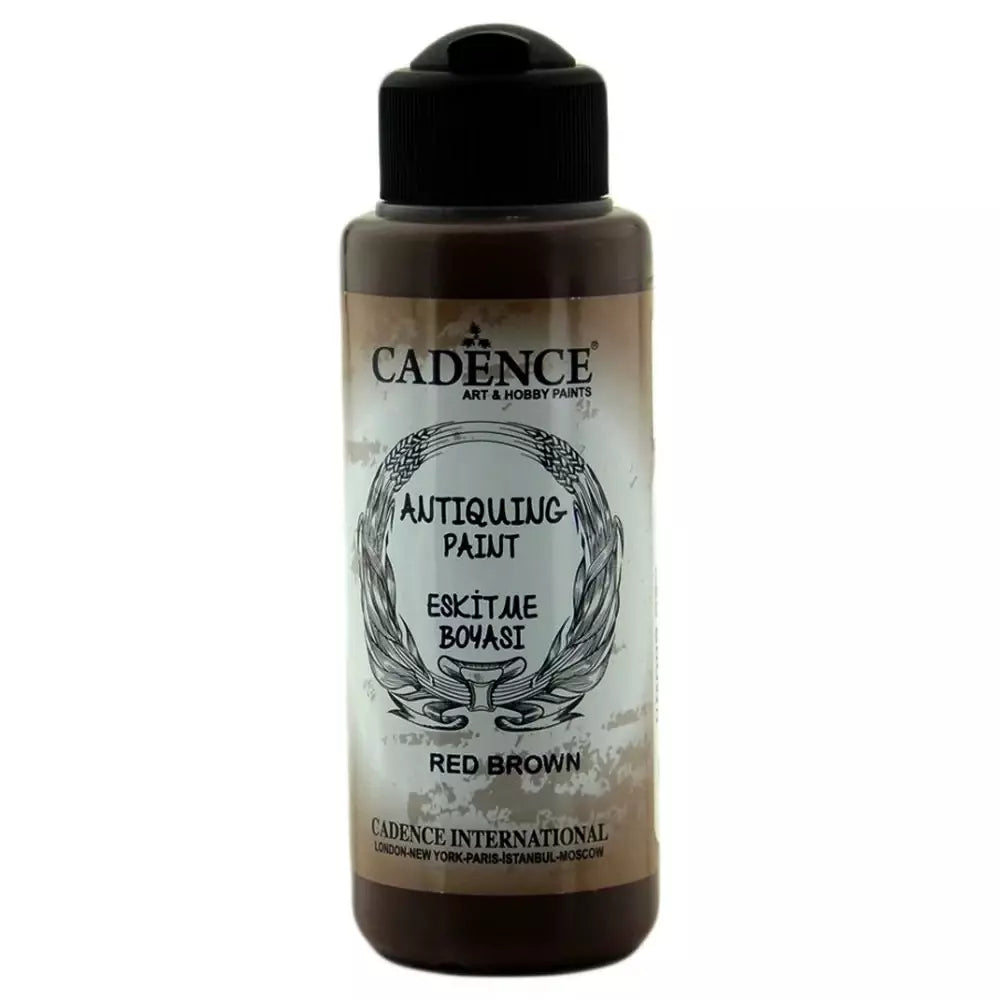 Cadence Eskitme Boyası 120 ml Kızıl Kahve 301