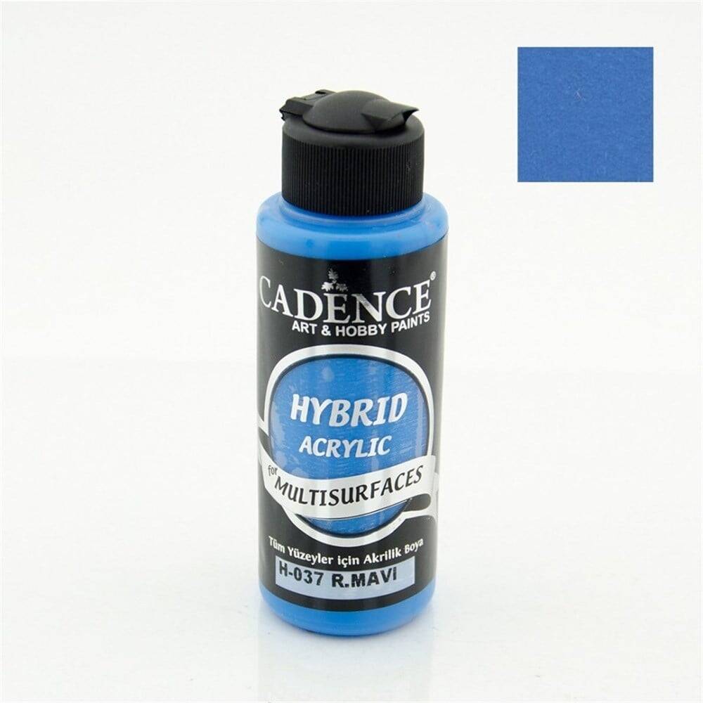 Cadence Hybrid Multisurface Akrilik Boya 120 ml H037 R. Mavi