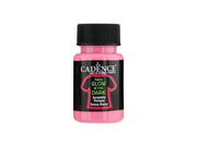 Cadence Karanlıkta Parlayan Kumaş Boyası 50 ml 04 Pembe