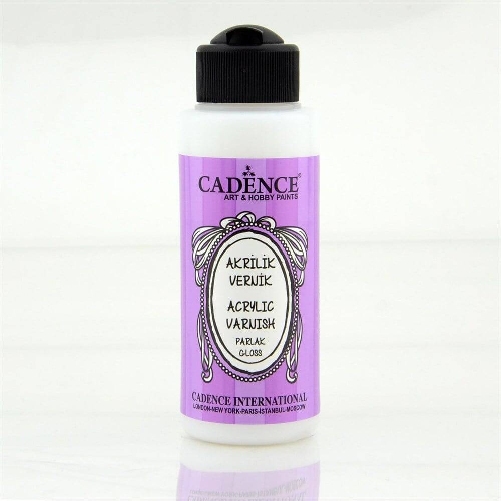 Cadence Parlak Akrilik Vernik 120 ml
