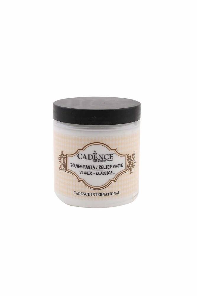 Cadence Rölyef Pasta Beyaz 250 Ml