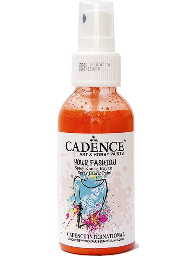 Cadence Sprey Kumaş 100 ml 1105 Orange