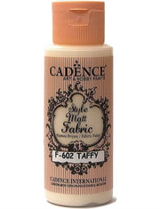 Cadence Style Matt Kumaş Boyası 59 Ml 602 Taffy