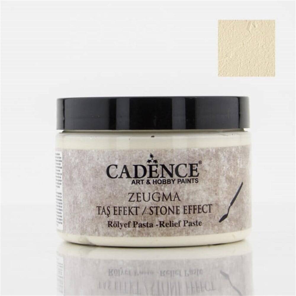 Cadence Zeugma Taş Efekti Rölyef Pasta 150 ml Aktoros