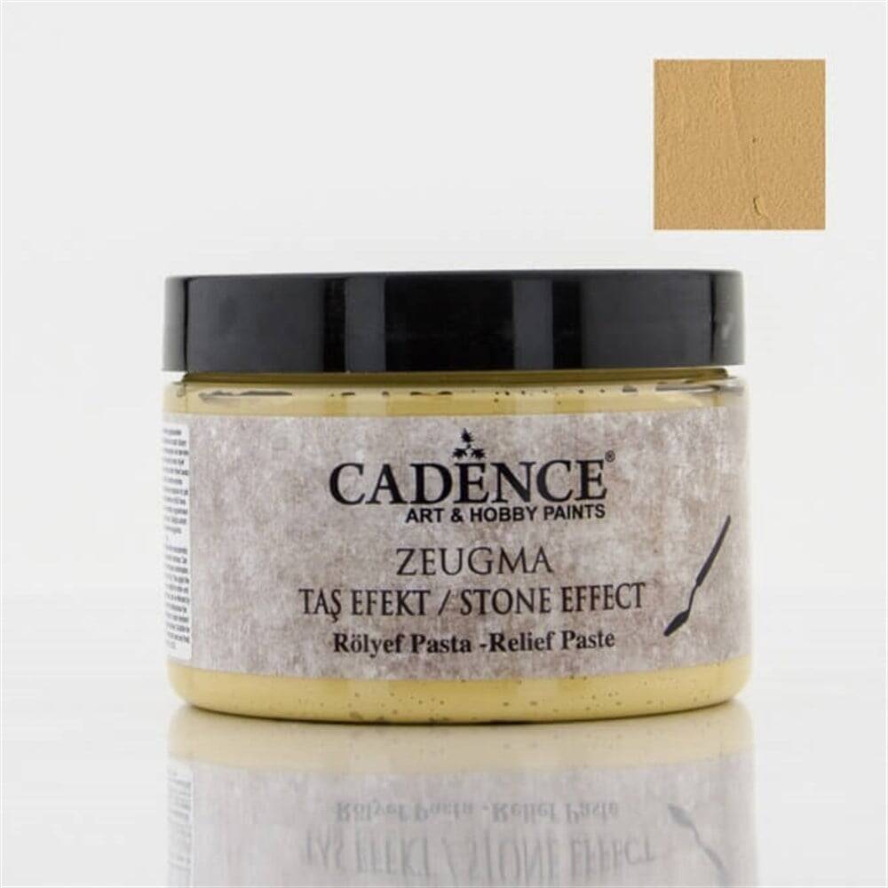 Cadence Zeugma Taş Efekti Rölyef Pasta 150 ml Silenos