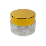Cam Hokka Şeffaf Altın Kapak 20 ml