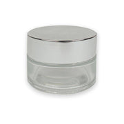 Cam Hokka Şeffaf Gümüş Kapak 20 ml